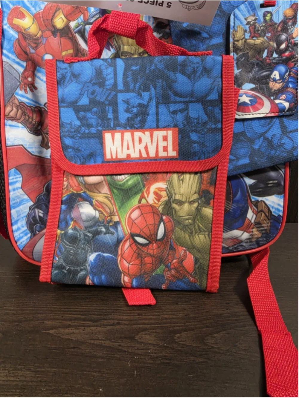 Marvel Spiderman Hulk Guardians of The Galaxy Iron Man 5 Piece Set 16